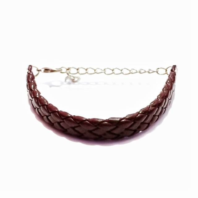 Satuan Premium Leather Braids Bracelet | Gelang Handmade