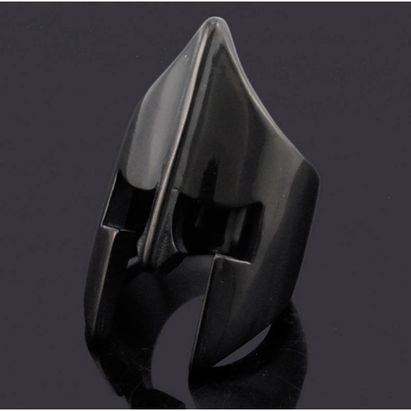 Cincin Stainless Steel Gaya Punk Rock untuk Pria