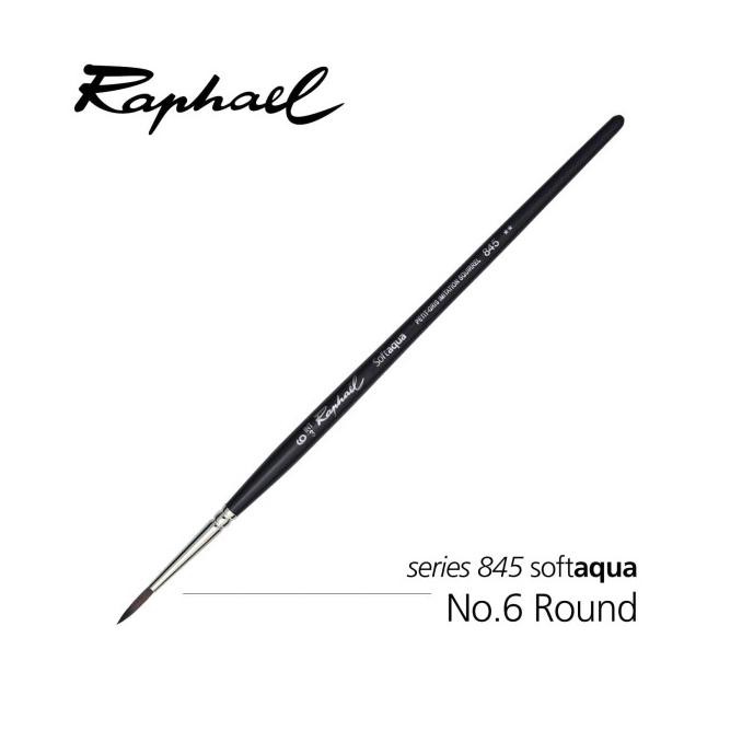 

New! Raphael 845 Softaqua No.6 Round Brush Termurah
