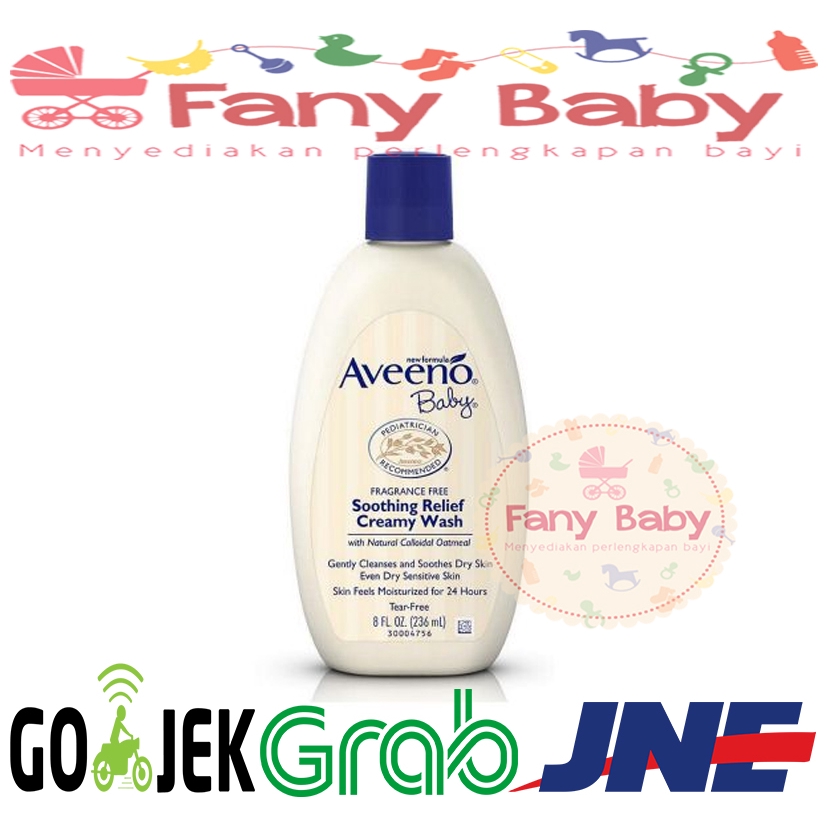 Aveeno Baby Soothing Relief Creamy Wash 236ml