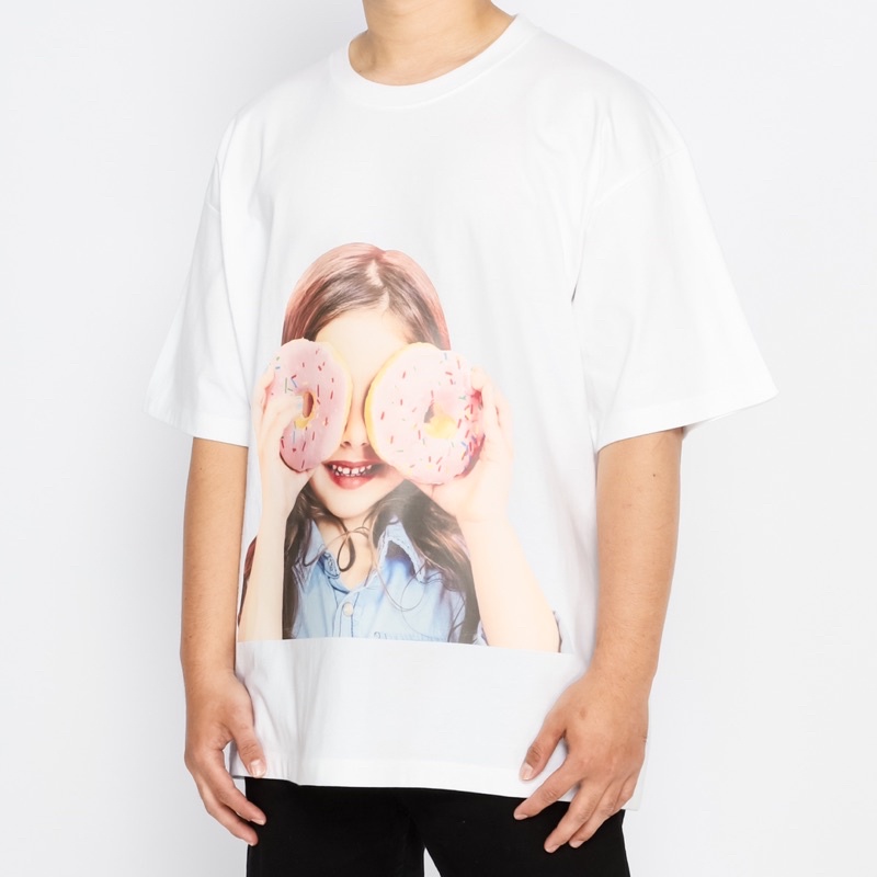 ADLV. Donut Girl White Tee