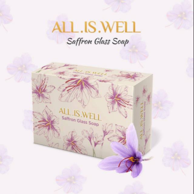 SAFFRON GLASS SOAP BY dr TATA (Klinik Dermapro Jakarta)