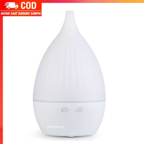 (100% BARANG ORI) FUNHO Air Humidifier Aromatherapy Wood 150ml with LED RGB - AJ-509