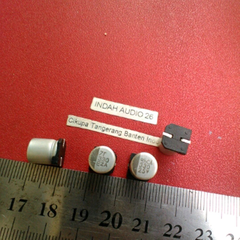 SIZE D8X10mm 330uf 25v ELKO SMD elco 330 uf 25 v kapasitor 330 uf E capasitor 330uf E capacitor