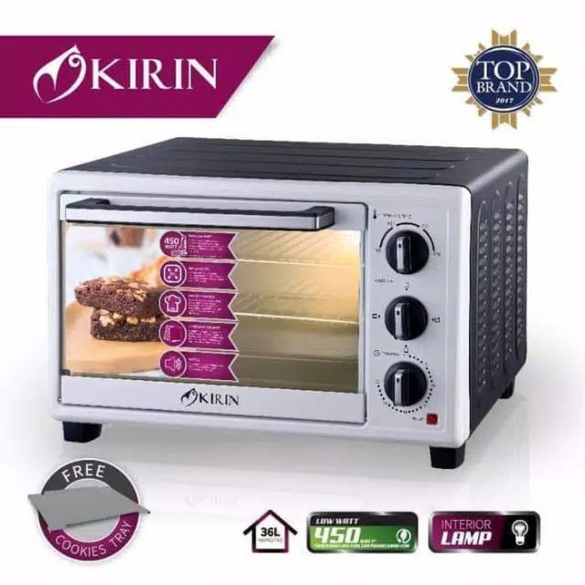 OVEN KIRIN KBO 360 360LW KBO360 KBO360LW LW TOASTER PEMANGGANG PANGGANGAN OPEN 36 LITER 36L LOW WATT