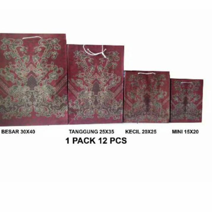 

Langsung Order Paper bag/Tas kertas Batik Folio ( 12 pcs ) 45G..