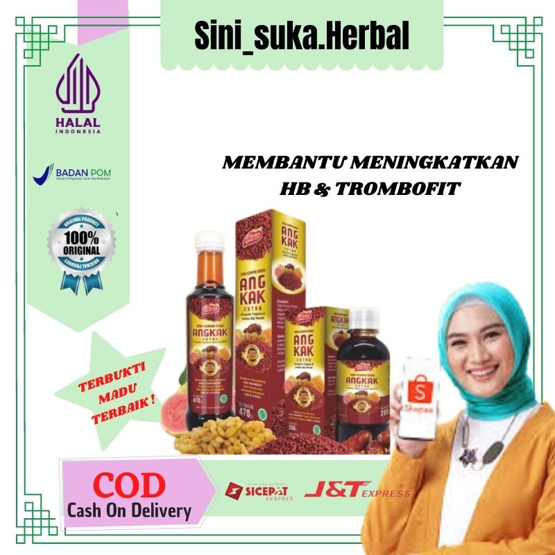 

Sari Kurma Madu Angkak Plus Propolis Jambu Biji Merah dan Daun Ubi Jalar Golden Khallaz