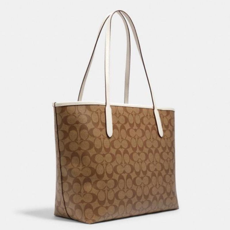 COACH SIGNATURE CITY TOTE