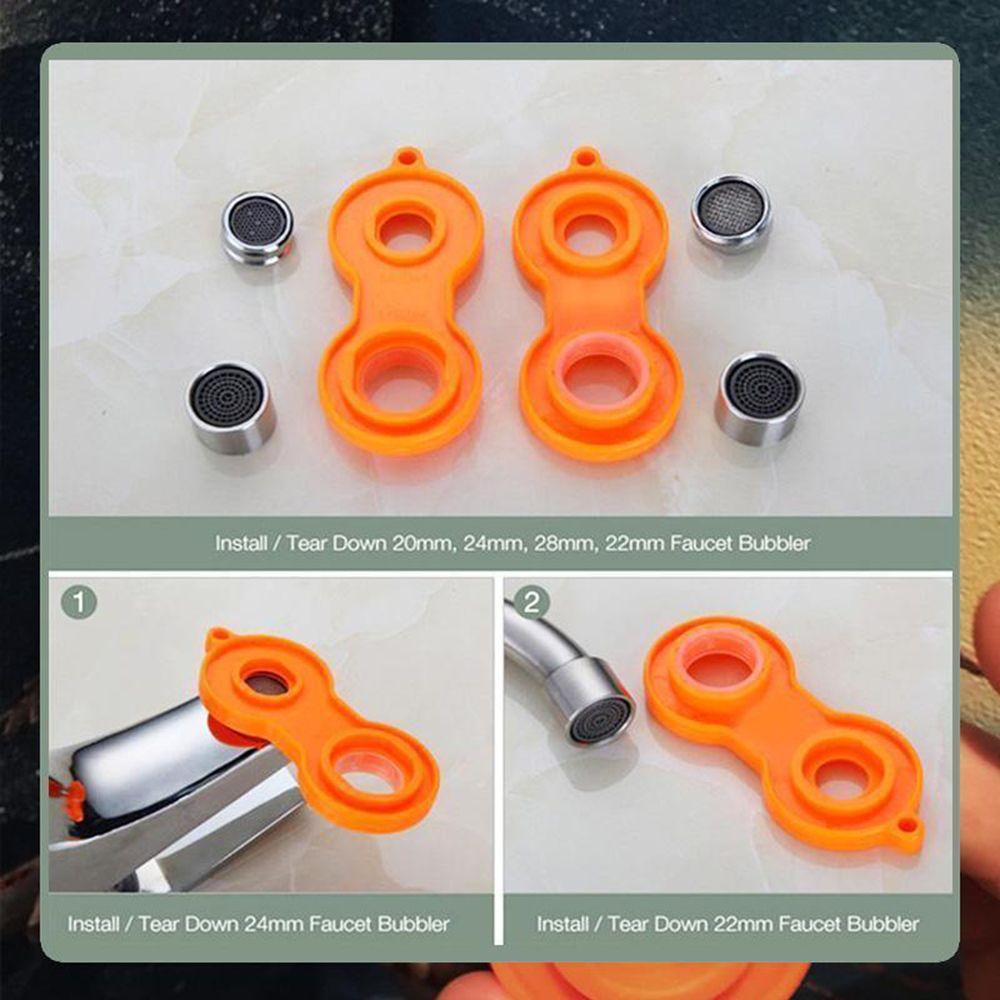 Populer Kran Aerator Lepas Aerator Biru Orange Spanner Universal