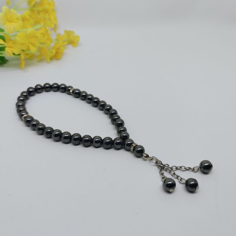 Tasbih Batu Kesehatan Blustin 33 Butir 8 mm Original