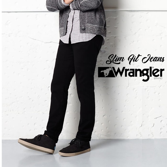 JEANS PENSIL/SLIM FIT PRIA WRANGLER KUALITAS PREMIUM