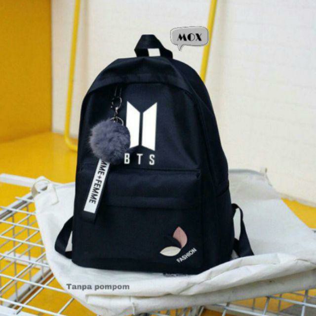 shusan store - Tas Ransel Anak Perempuan SD SMP SMA Tas Sekolah Pita BTS