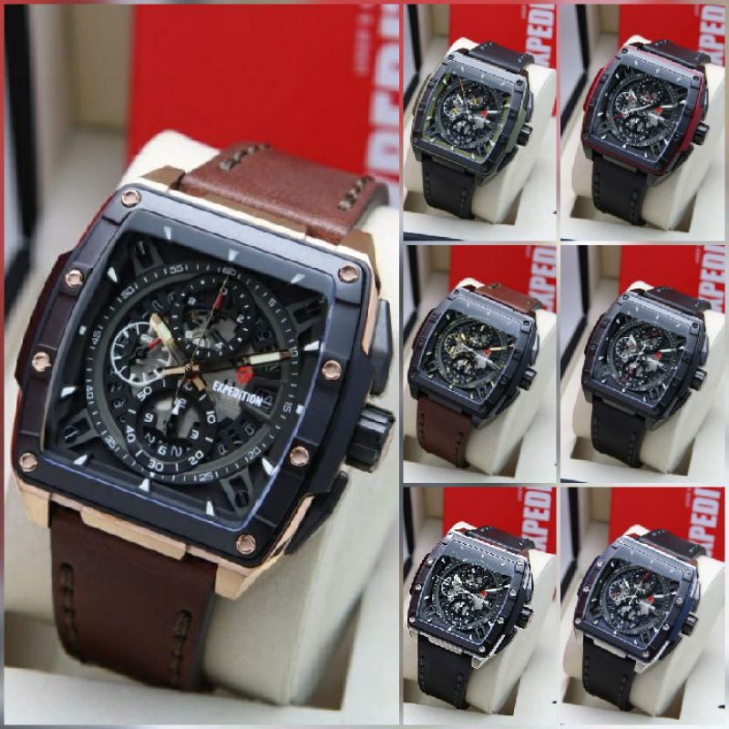 2021 TERBARU   JAM TANGAN EXPEDITION MAN EXPEDITION E6815 | 6815 | EXP 6815 PRIA ORI CAKEP