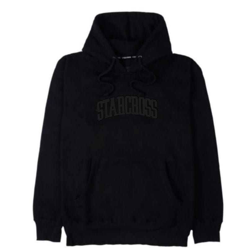 Hoodie Starcross Black Bold-Jaket Keren-_Jaket Terbaru