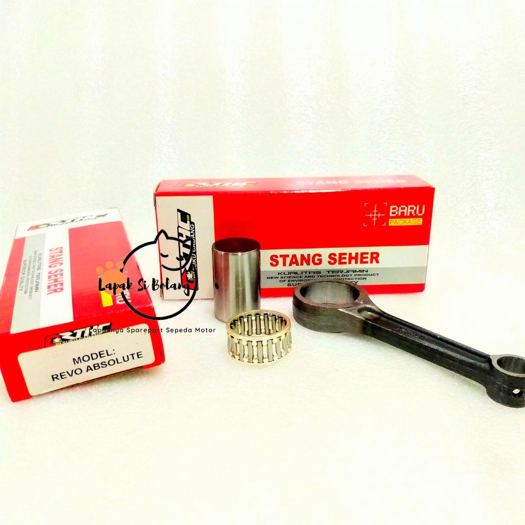 STANG SEHER REVO ABSOLUTE/BLADE/SUPRA FIT NEW/LEGENDA KODE KFM CONROD KIT STANG PISTON HONDA REVO ABSOLUTE BLADE 110 REVO FIT PNP LEGENDA SUPRA FIT /NEW