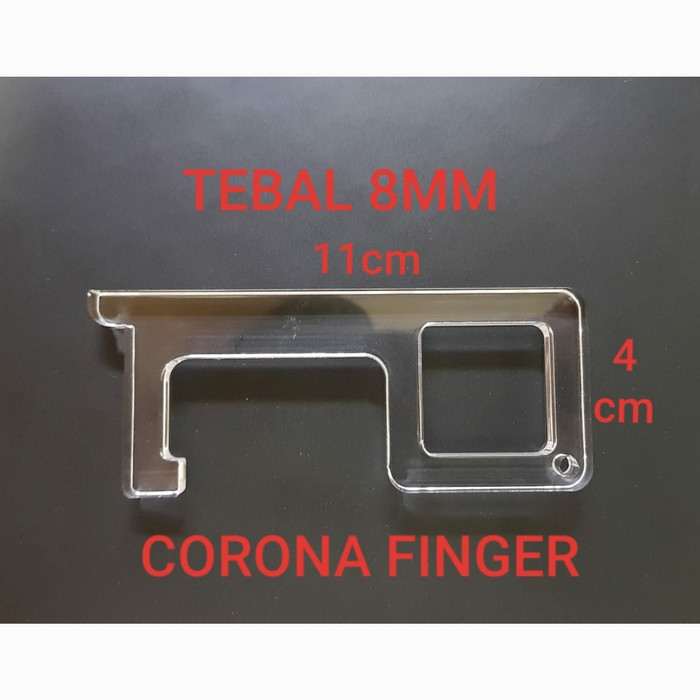 

corona finger cofing acrylic 8mm - Polos