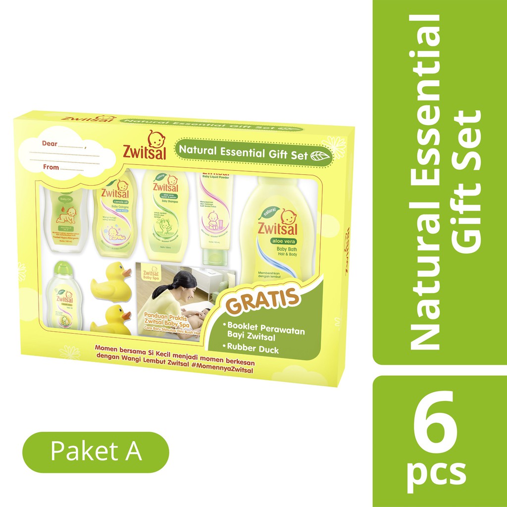 Jual Zwitsal Essential Baby Gift Set Hampers Bayi Zwitsal Natural Paket