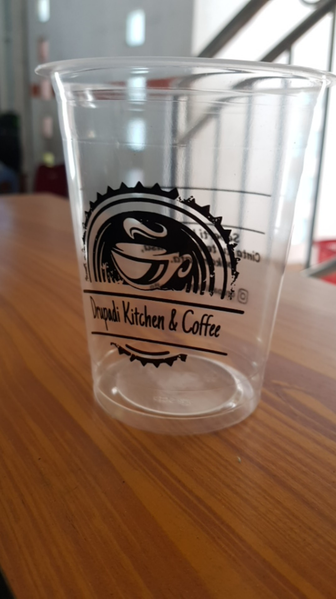 Sablon Gelas Cup Plastik Starindo Dan Sap 12oz 14oz 16oz 7gram