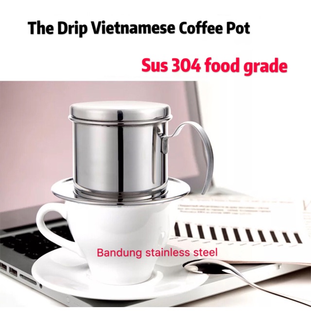 Sus 304 ala Vietnam coffee drip 1 cup 170ml Vietnam drip alat kopi coffee maker