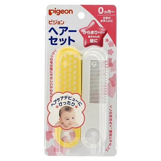 Pigeon 10212 Comb and Hair Brush Set