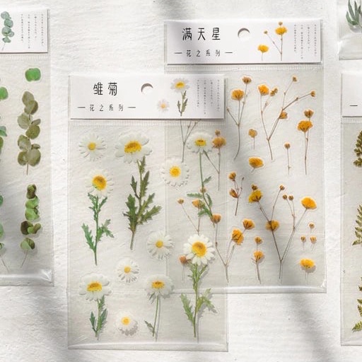 

Stiker Bunga - Aesthetic Floral - Flower Sticker - Journaling