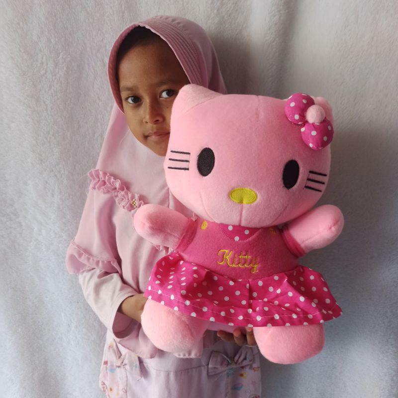 boneka hello Kitty Polkadot TANGGUNG