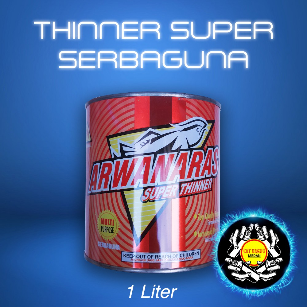 THINNER SUPER ND 1 LITER / PENGENCER CAT / CAMPURAN CAT / THINER ND SPECIAL 1 LITER / THINNER KALENG