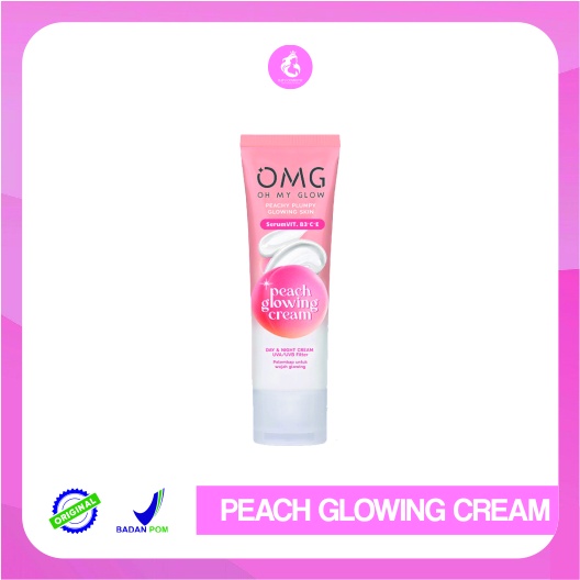 OMG Oh My Glow Peach Glowing Cream 25g