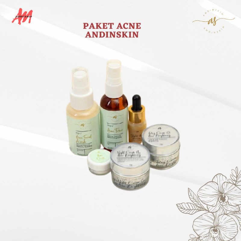 [DIST RESMI] Paket Acne by Andinskin
