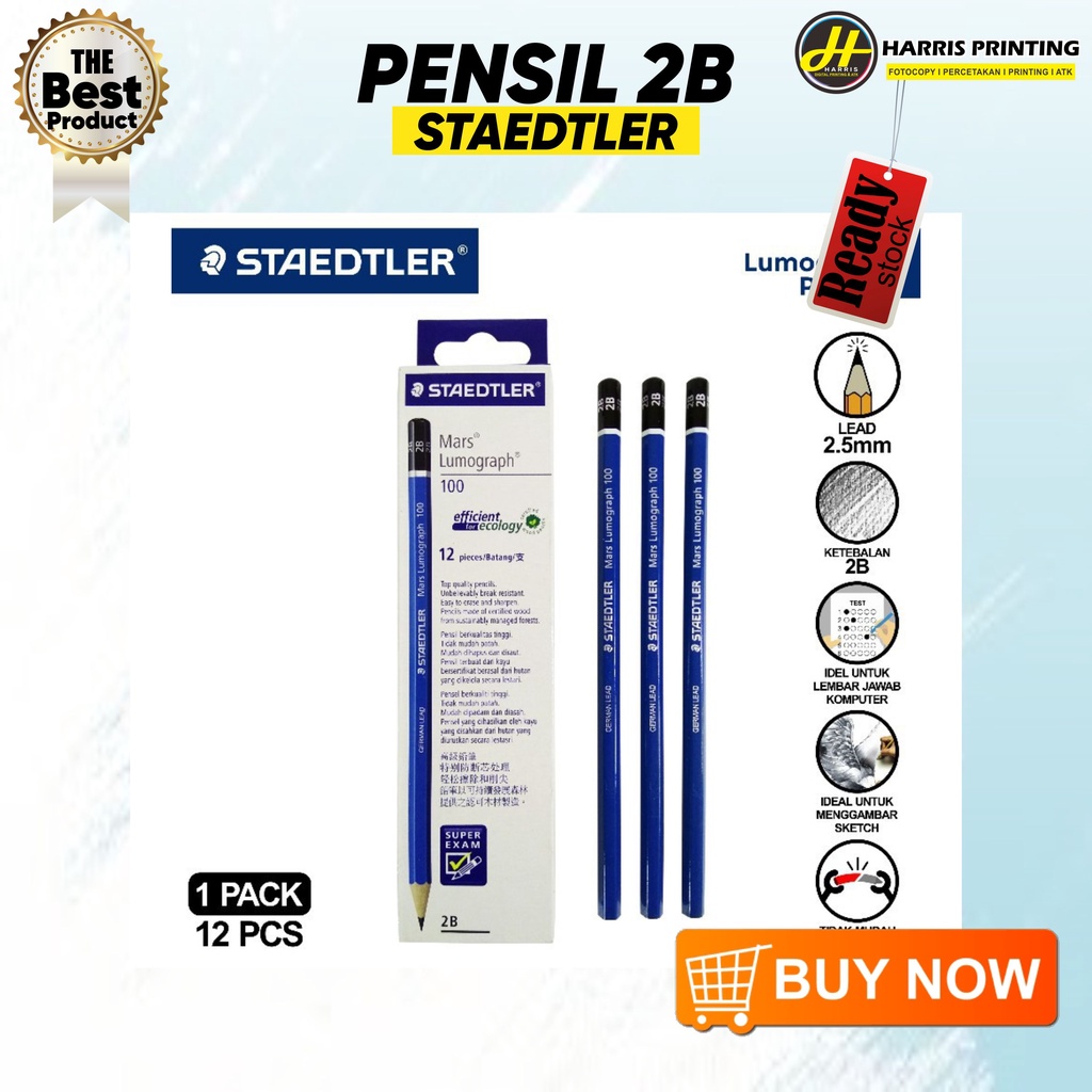 

Pensil 2B Staedtler For Computer&Scanner