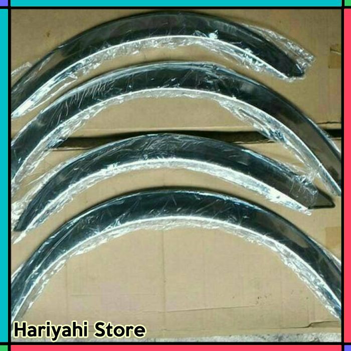 Spackboard / Fender Trim / Over Fender Agya Ayla Stainless Tebal