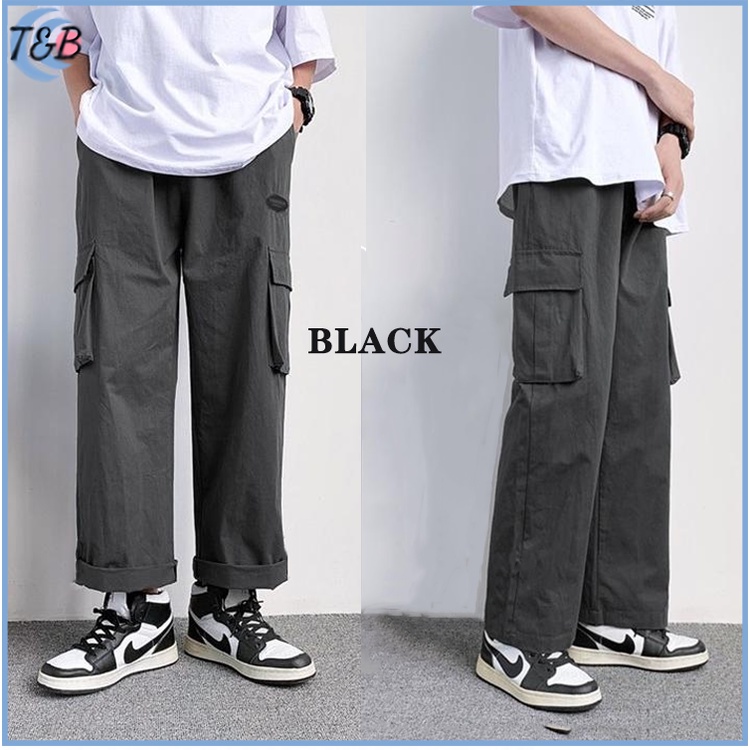 Celana panjang cowo celana longgar pria korea celana cargo panjang celana panjang pria keren celana joger kargo pria celana panjang pria jumbo celana chino panjang pria