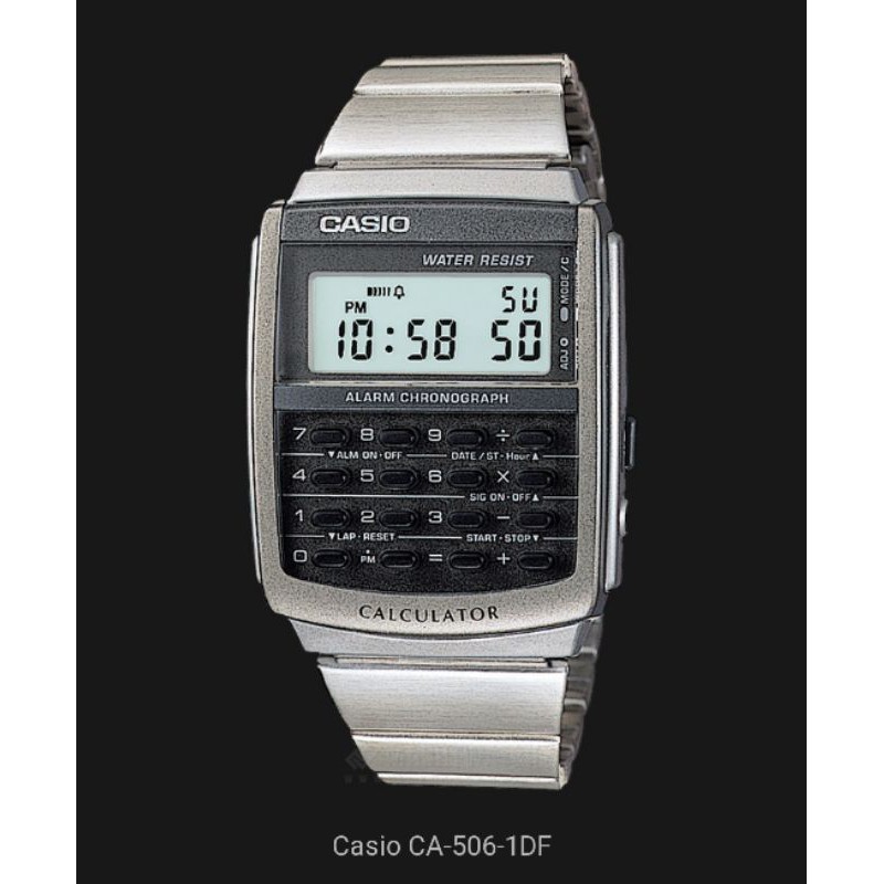 

Casio General CA-506 Calculator Stainless Steel