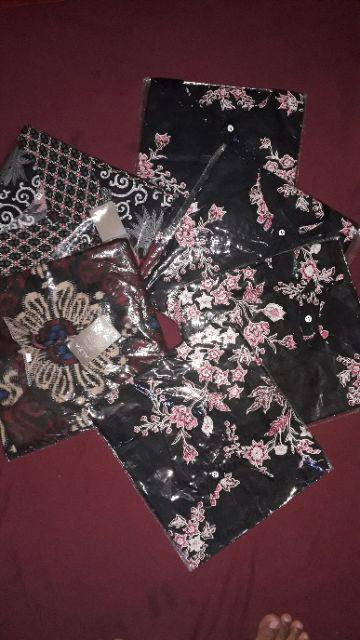 Atasan Batik Dolby Dolbi Dobby Doby Tenun Sutra Tulis Halus Katun Atbm Baron ,sarombit Atasan