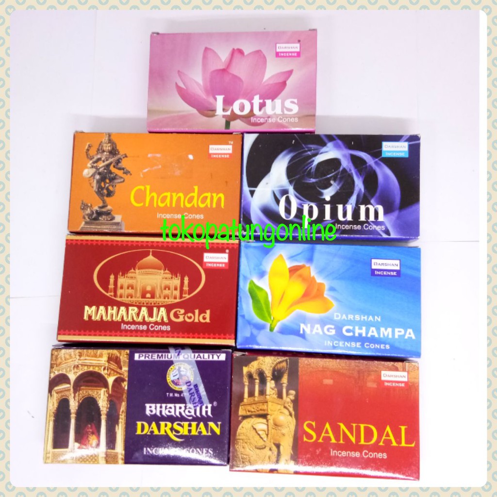 Dupa Kerucut India Aromtherapi Darsan