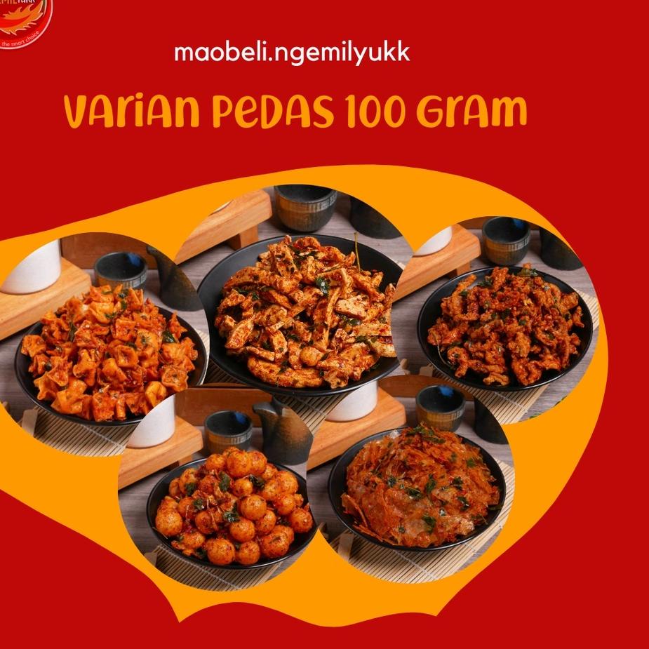 

Fla⚡H ⚡ale 7.7 CAMILAN PEDAS 100 GRAM RENYAH ENAK CABE ASLI MURAH GRATIS ONGKIR DAUN JERUK COD PREMIUM SPICY ENAK BANDUNG KULIT USUS KRISPI SEBLAK BASRENG CIMOL KRIPIK SINGKONG SETAN ENDUL NAMPOL FREEONGKIR COD COMRING DOROKDOK produck terlaris