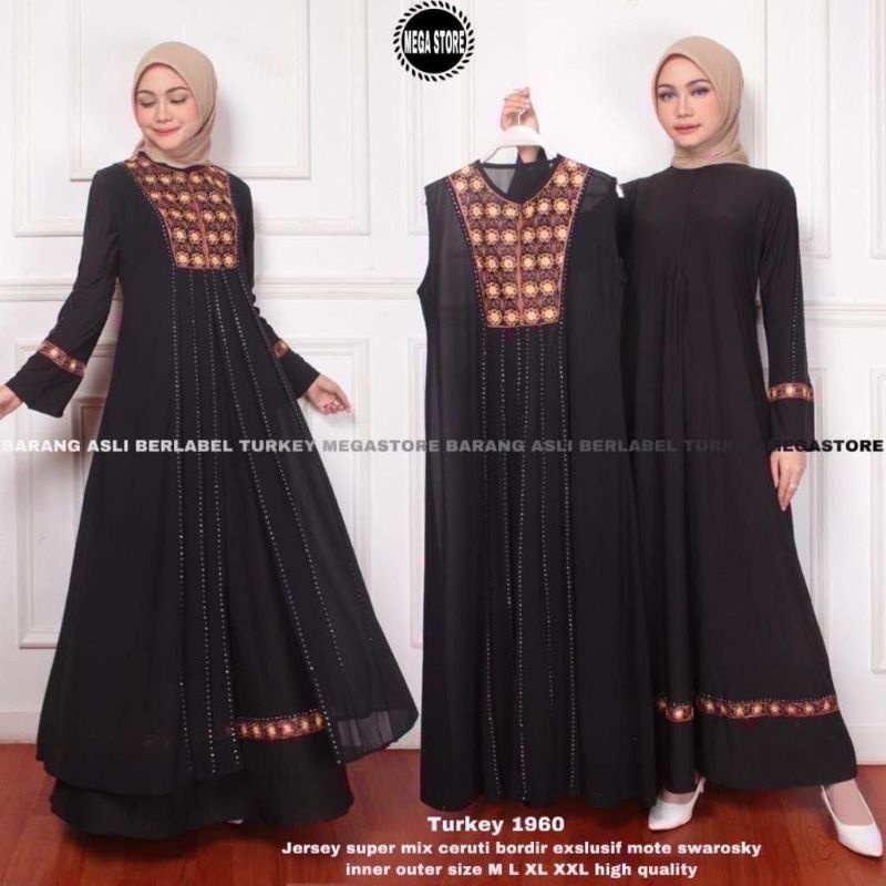 Abaya Turkey Ori Mega Store Abaya Arab Gamis Arab Gamis Turkey