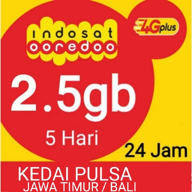 PAKET DATA FREDOM INTERNET INDOSAT 1GB ,2,5GB.4GB.5GB JATIM,BALI,MUSRA