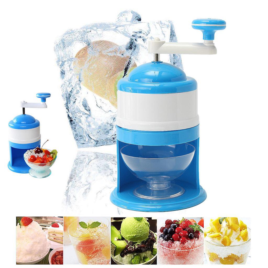 Alat Serut Es Batu Serutan Es Snow Cone Ice Machine - Penghancur Es Portable