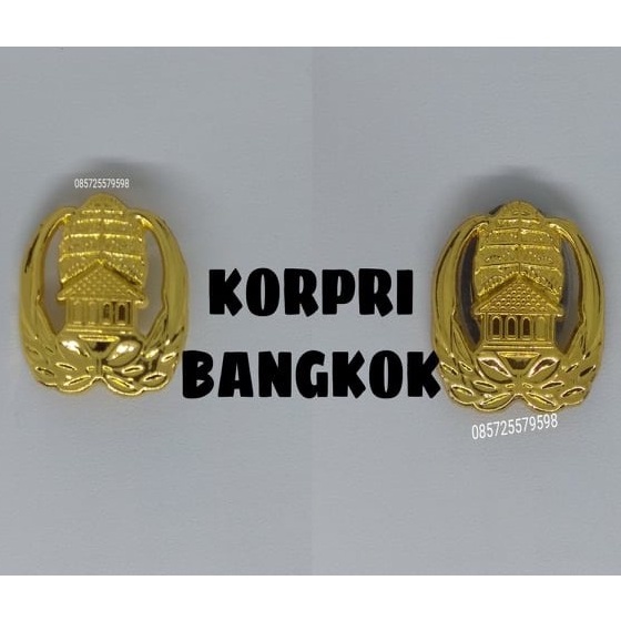 Pin Korpri Bangkok / Pin Korpri Import / Pin Korpri Bagus