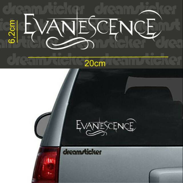 

Sticker Stiker Musik Band Evanescence