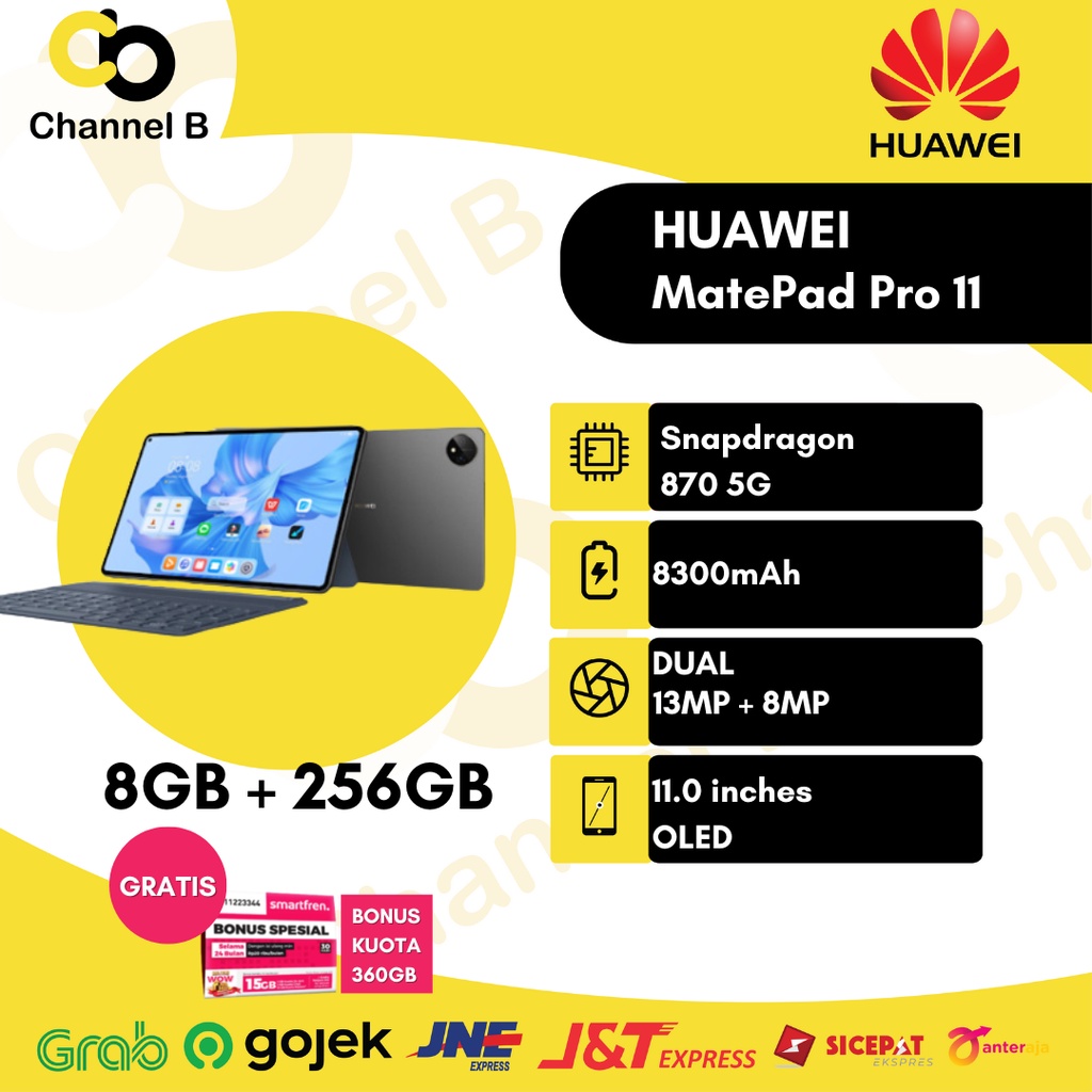Huawei MatePad Pro 11 [ 2022 ] - RAM ( 8GB/256GB ) - Garansi Resmi