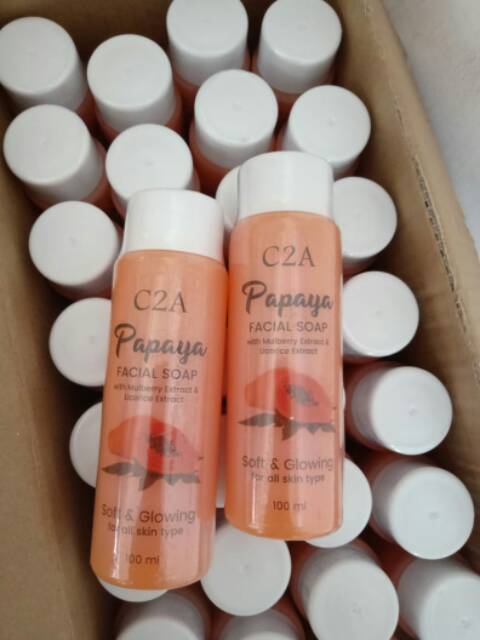 C2A papaya facial foam 100ml