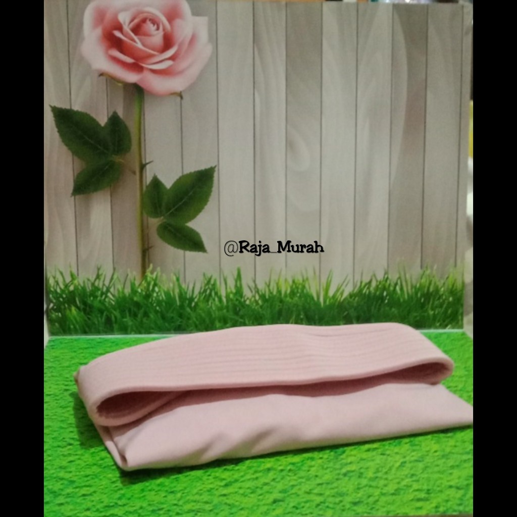 Dasya sport//Hijab sporty-Peach muda