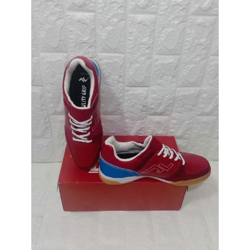Sepatu Futsal Zethro MPV Red Gaia Original