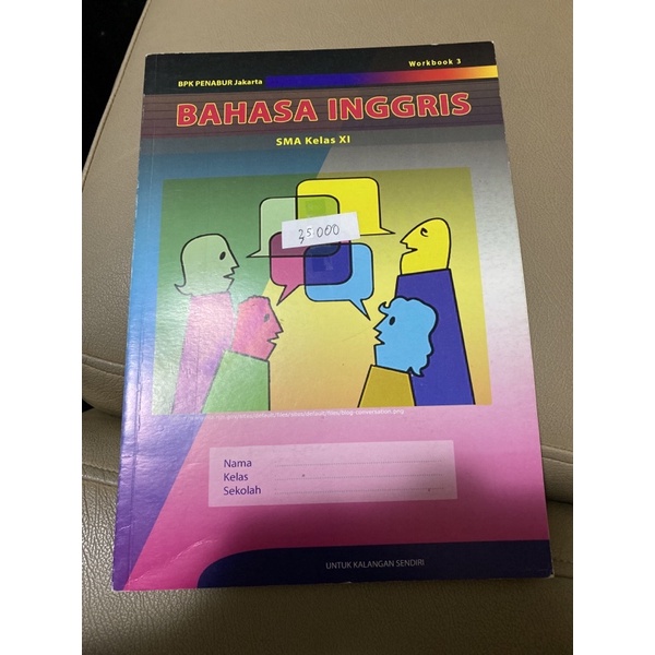 Buku Bahasa Inggris Kelas 11 XI SMA 2 BPK PENABUR, Workbook 3