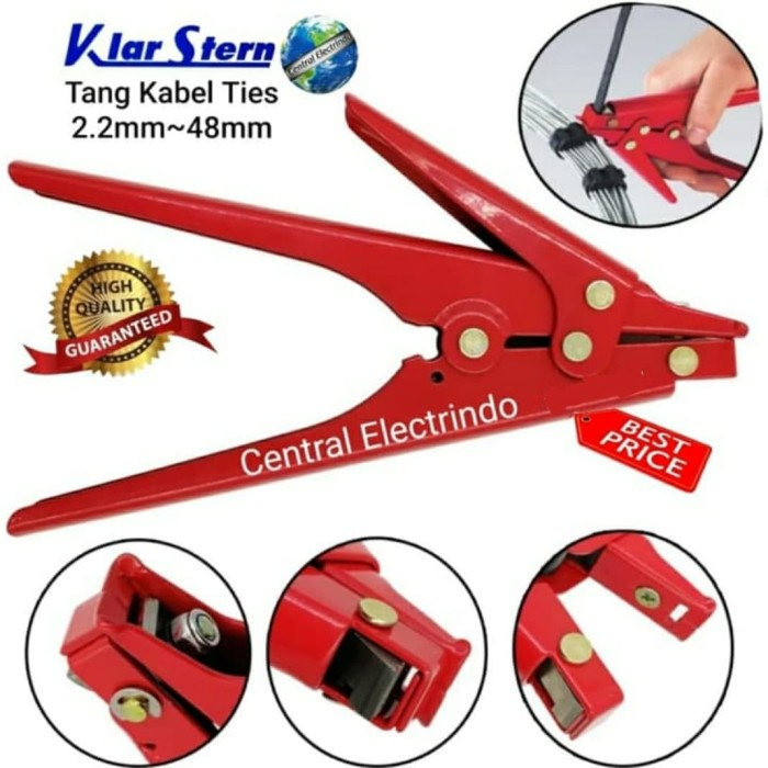 

READY TANG KABEL TIES CF 519 2.2mm~4.8mm. TERLARIS
