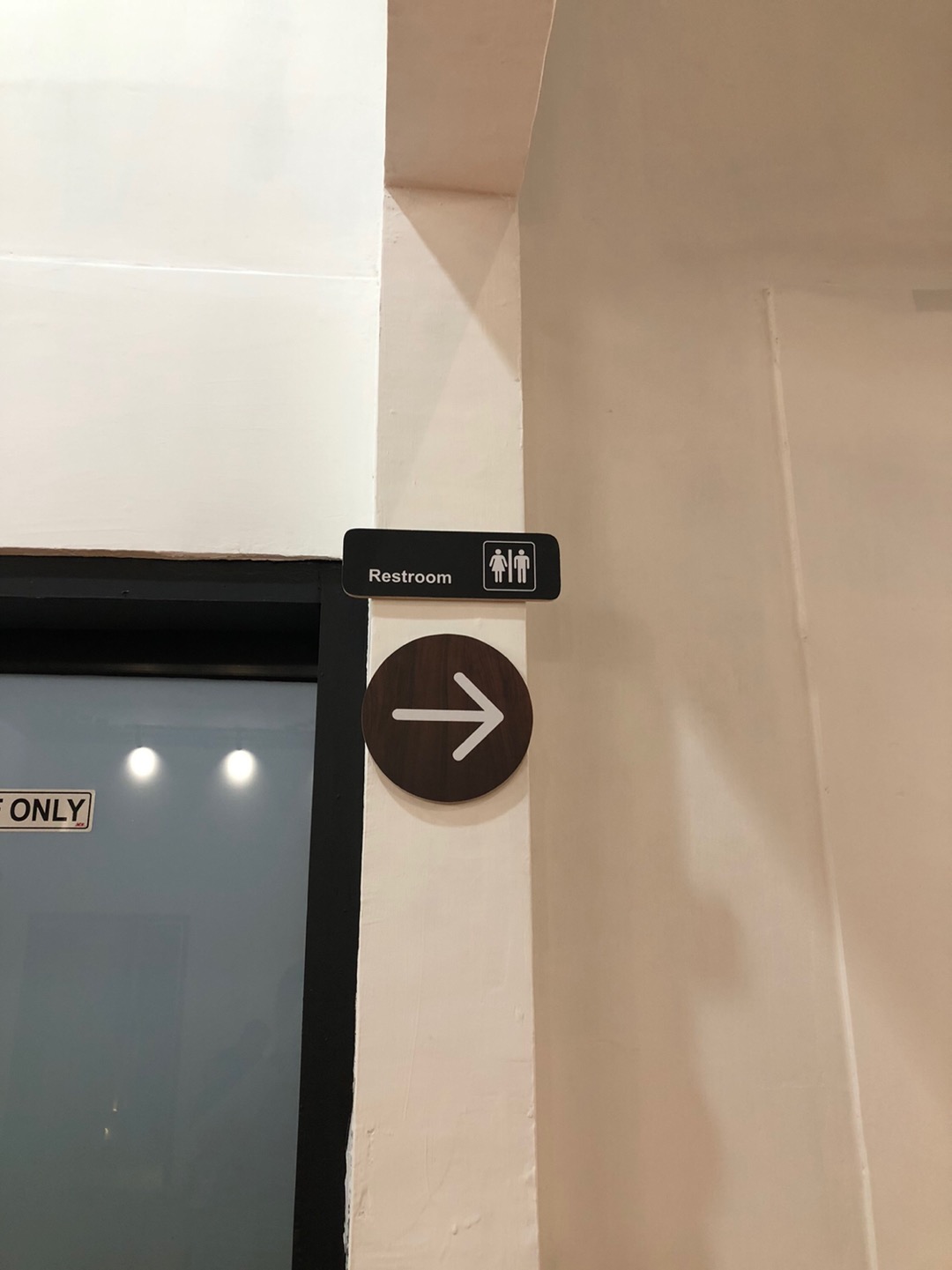 Sign Toilet - Rest Room Sign - Women Sign - Men Sign - Papan Tanda Wash Hand