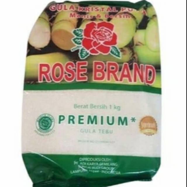 

Rose Brand Premium gula pasir 1 kg