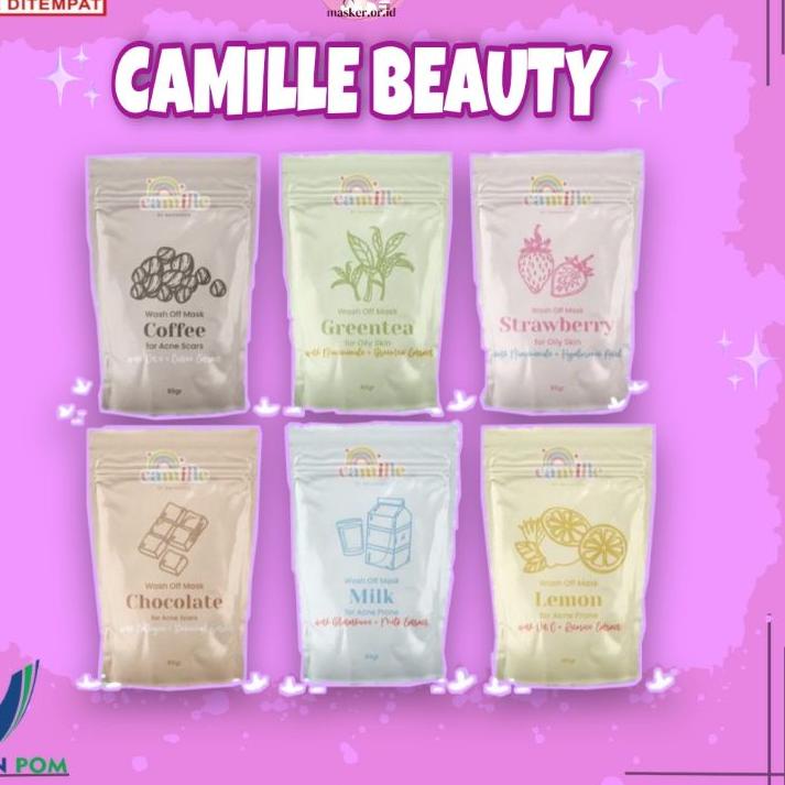 [KODE GR] [READY] MASKER CAMILLE BEAUTY MASKER ORGANIK BY CAMILE BEAUTE EX MASKYOURNEEDS